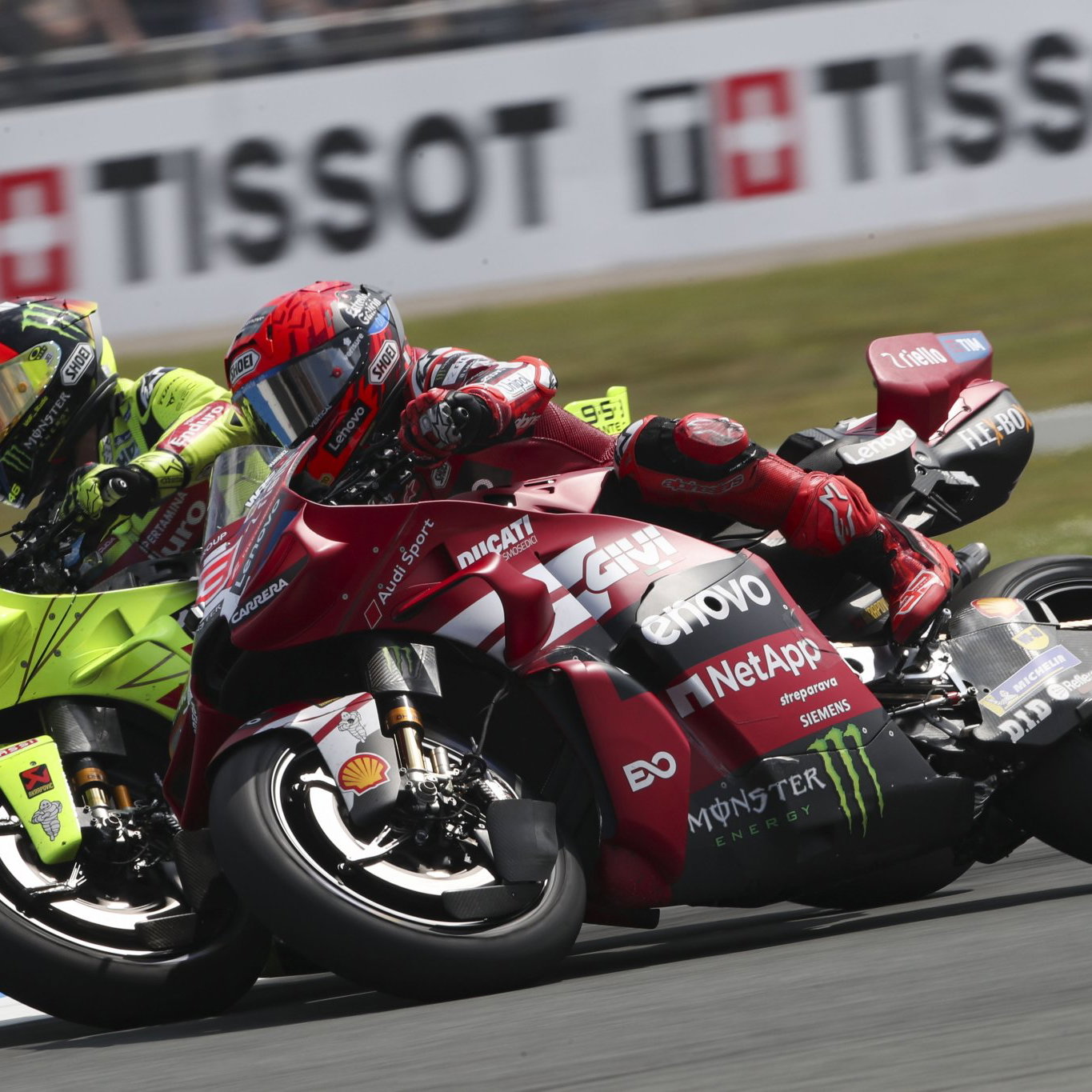 Fabio Di Giannantonio, Marc Marquez, 2026 Dutch MotoGP