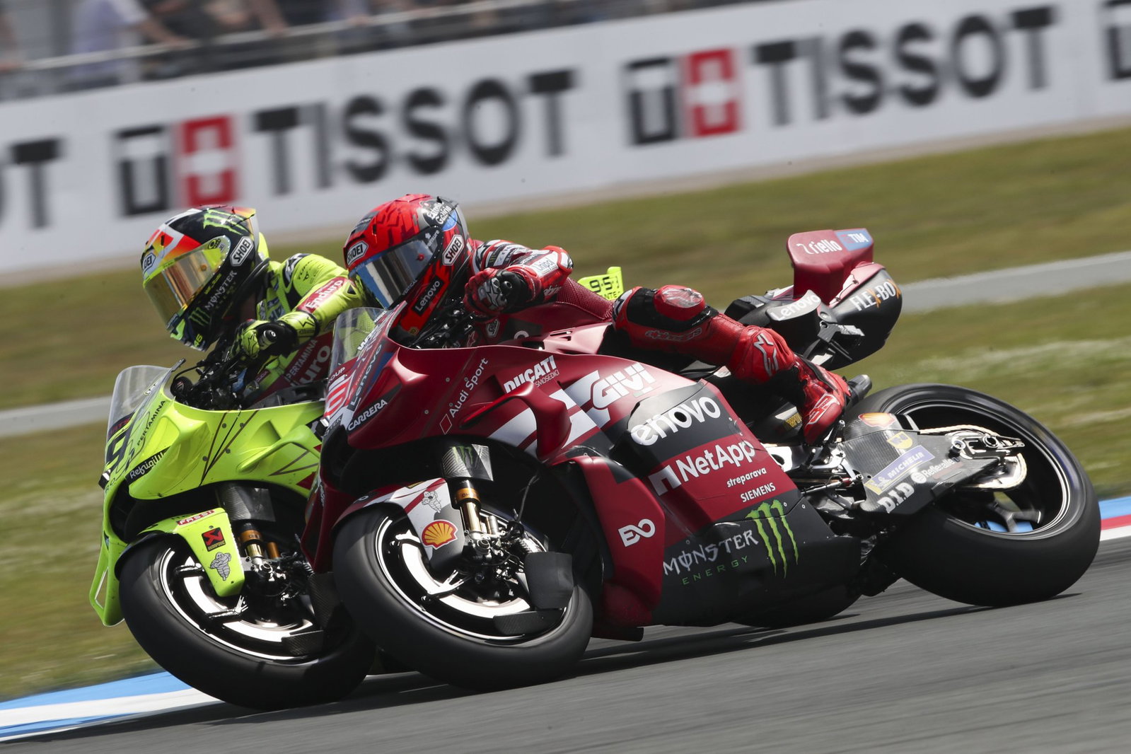 Fabio Di Giannantonio, Marc Marquez, 2026 Dutch MotoGP