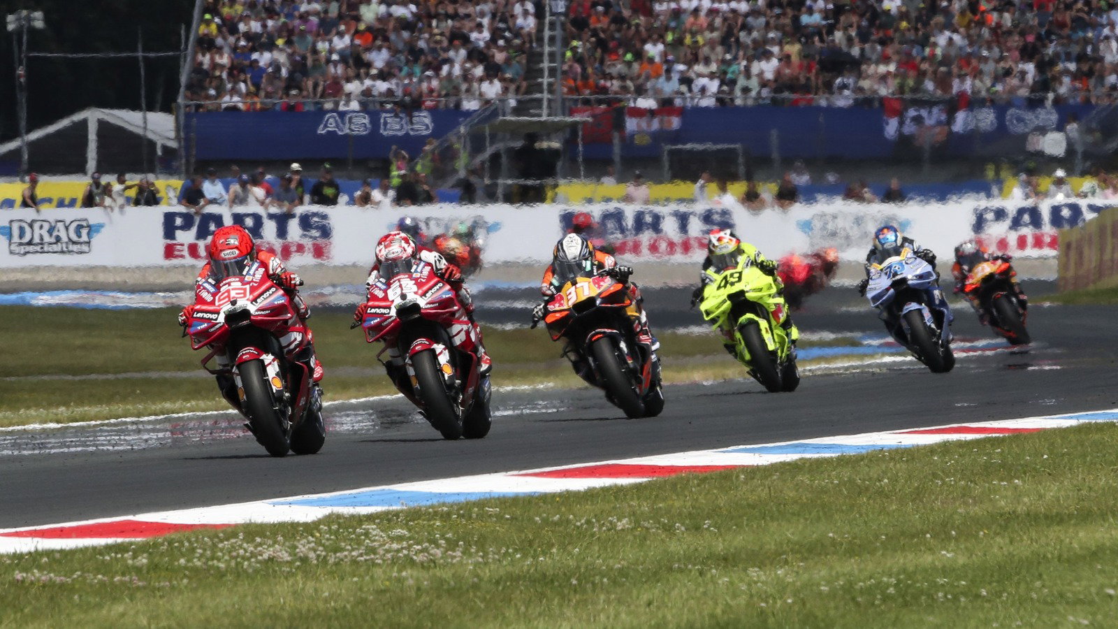 Marc Marquez, Pecco Bagnaia, 2026 Assen MotoGP. 