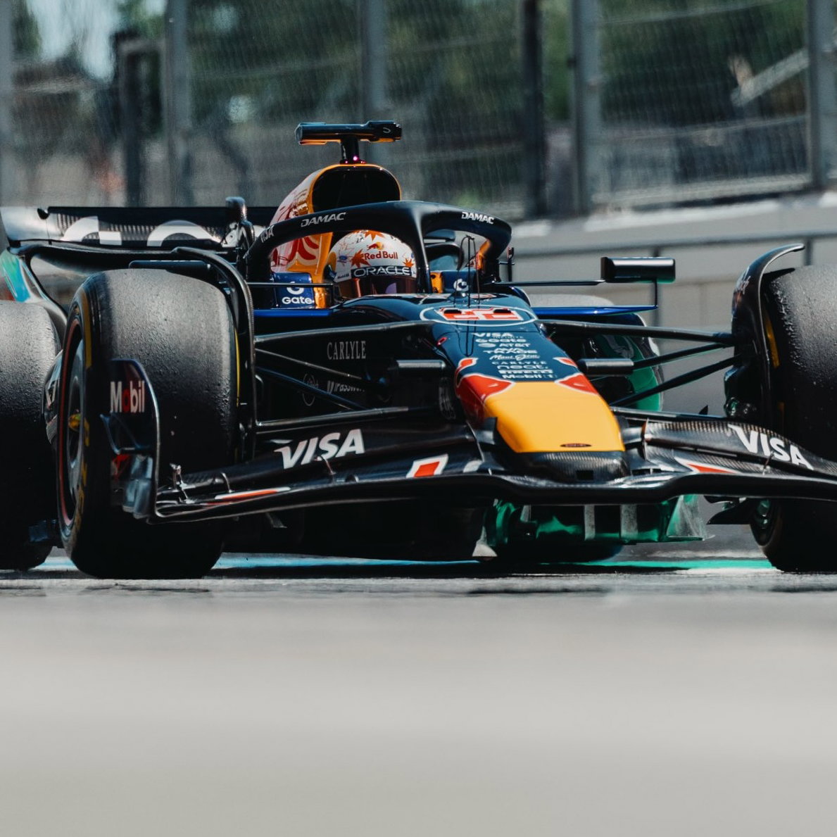 Tsunoda back behind the wheel of a Red Bull 
