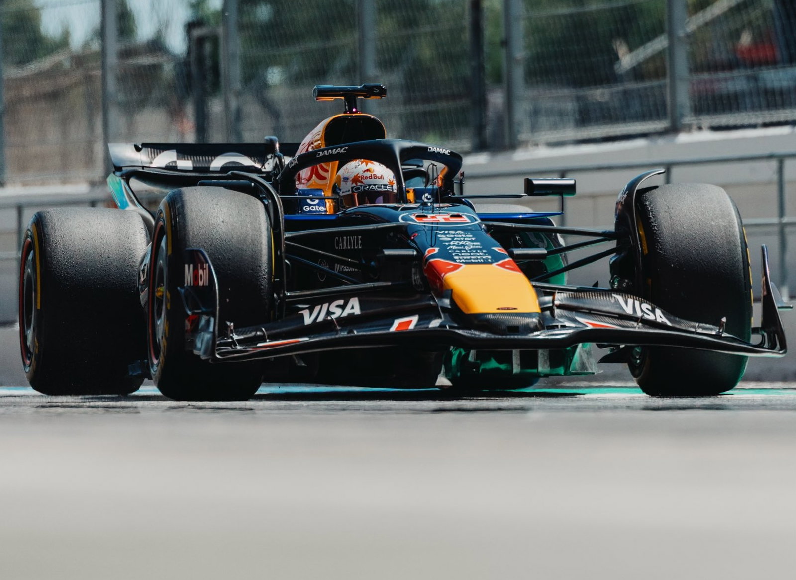 Tsunoda back behind the wheel of a Red Bull 