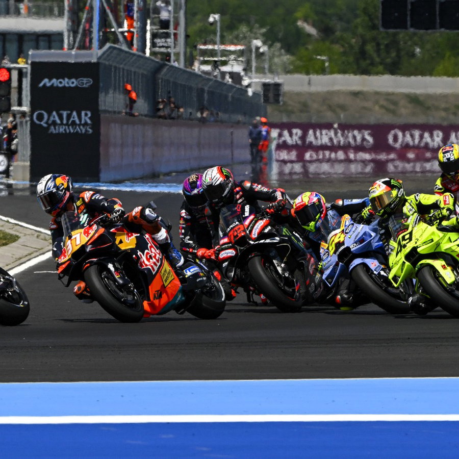 Start, 2026 Hungarian MotoGP.