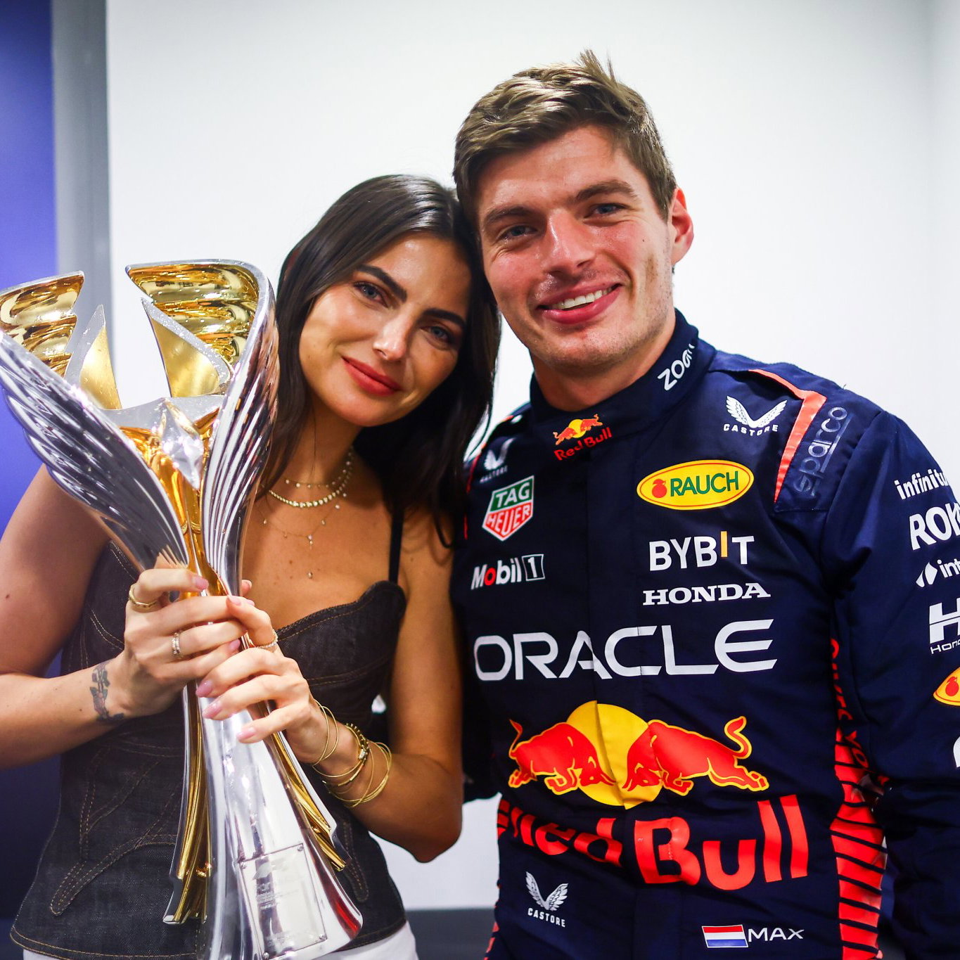 Kelly Piquet and Max Verstappen 
