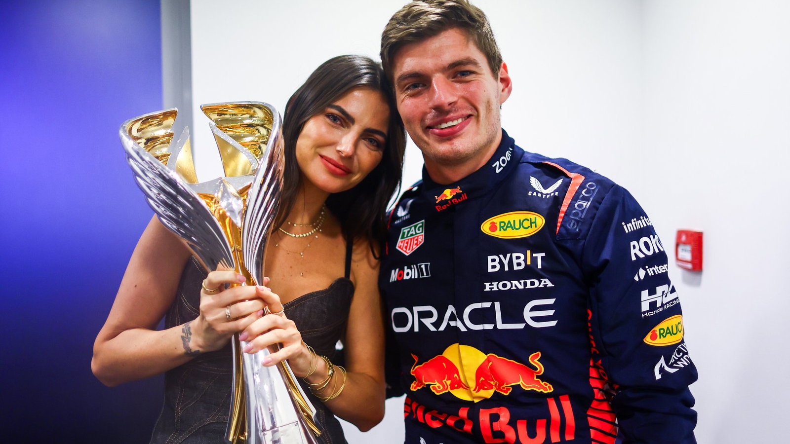 Kelly Piquet and Max Verstappen 