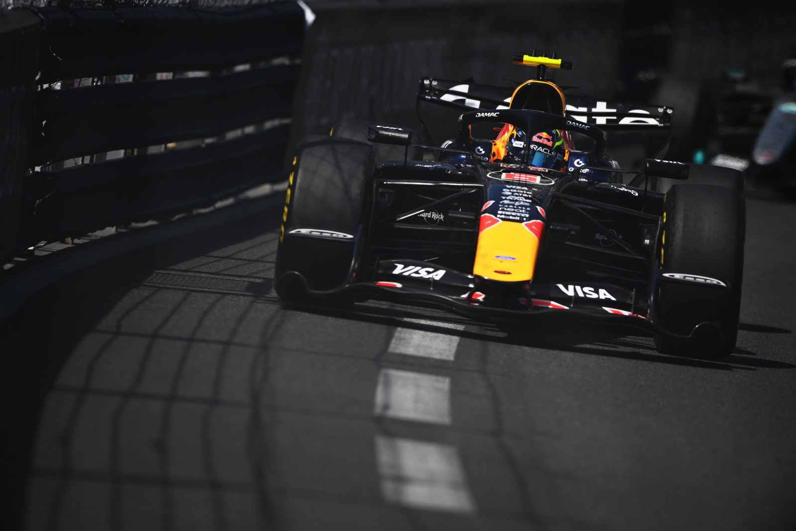 Hadjar battled power unit issues throughout the race