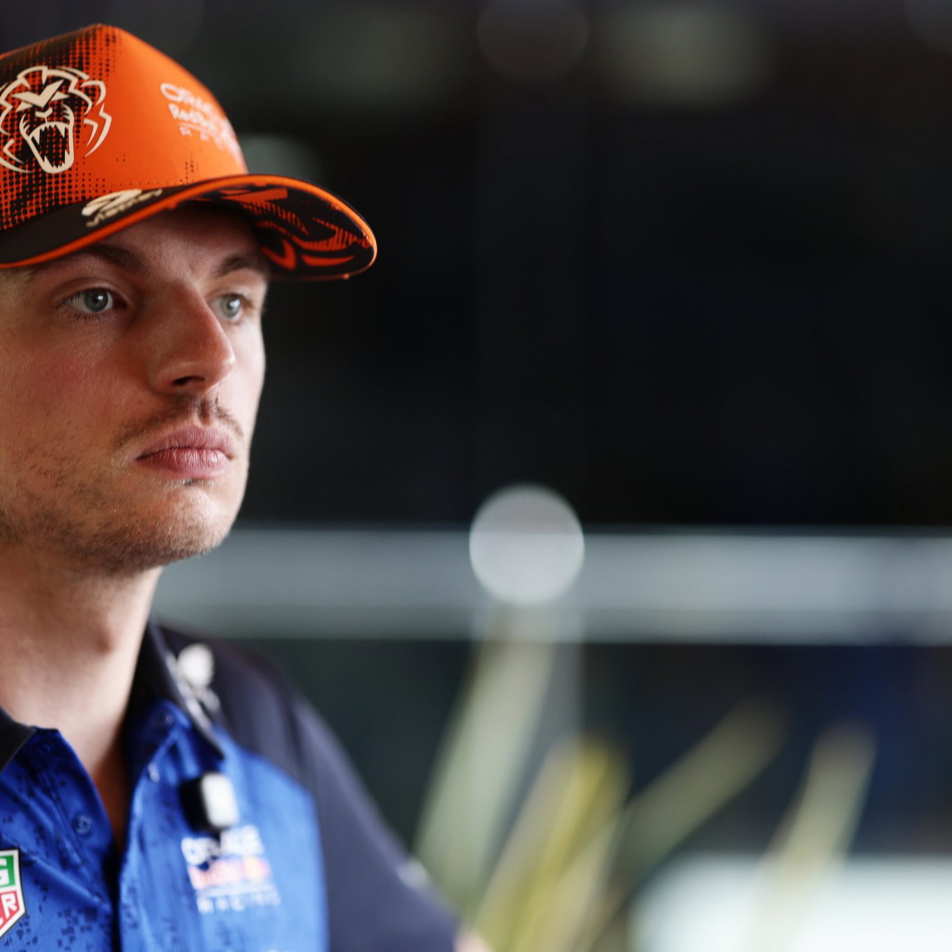 Verstappen in the Austria paddock