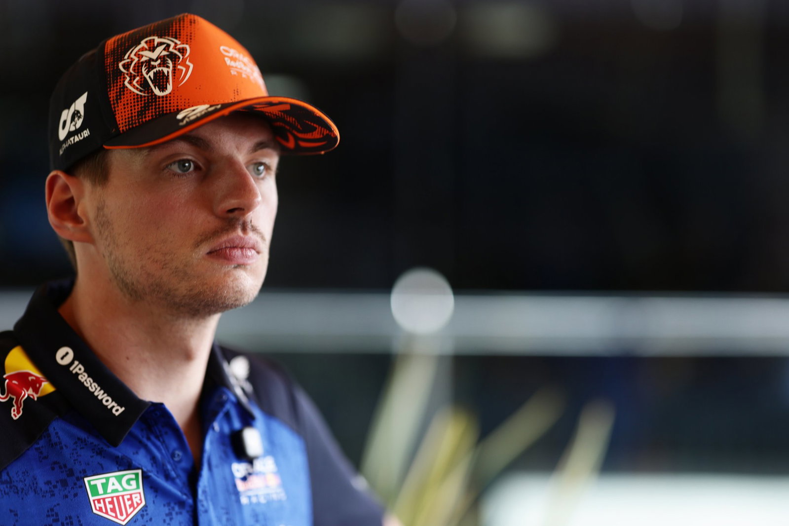 Verstappen in the Austria paddock
