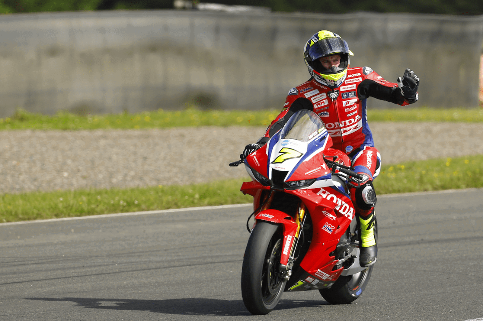 Ryan Vickers, 2026 Knockhill BSB. Credit: Honda Racing UK.