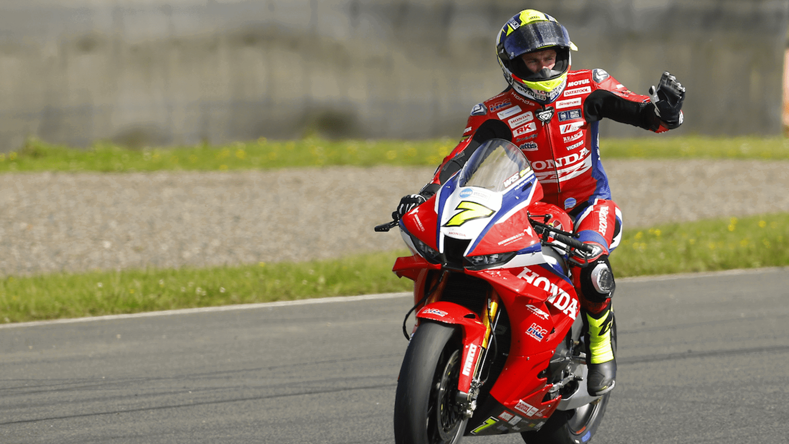 Ryan Vickers, 2026 Knockhill BSB. Credit: Honda Racing UK.