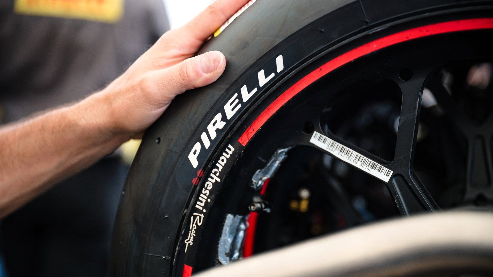 Pirelli tyre, Brno Test.