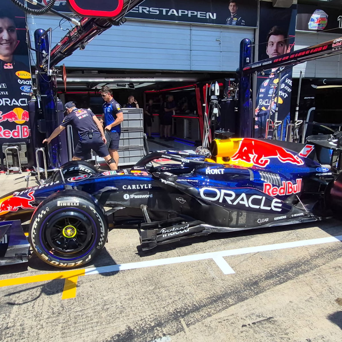 Red Bull's upgraded RB22 (image: Adam Cooper) 