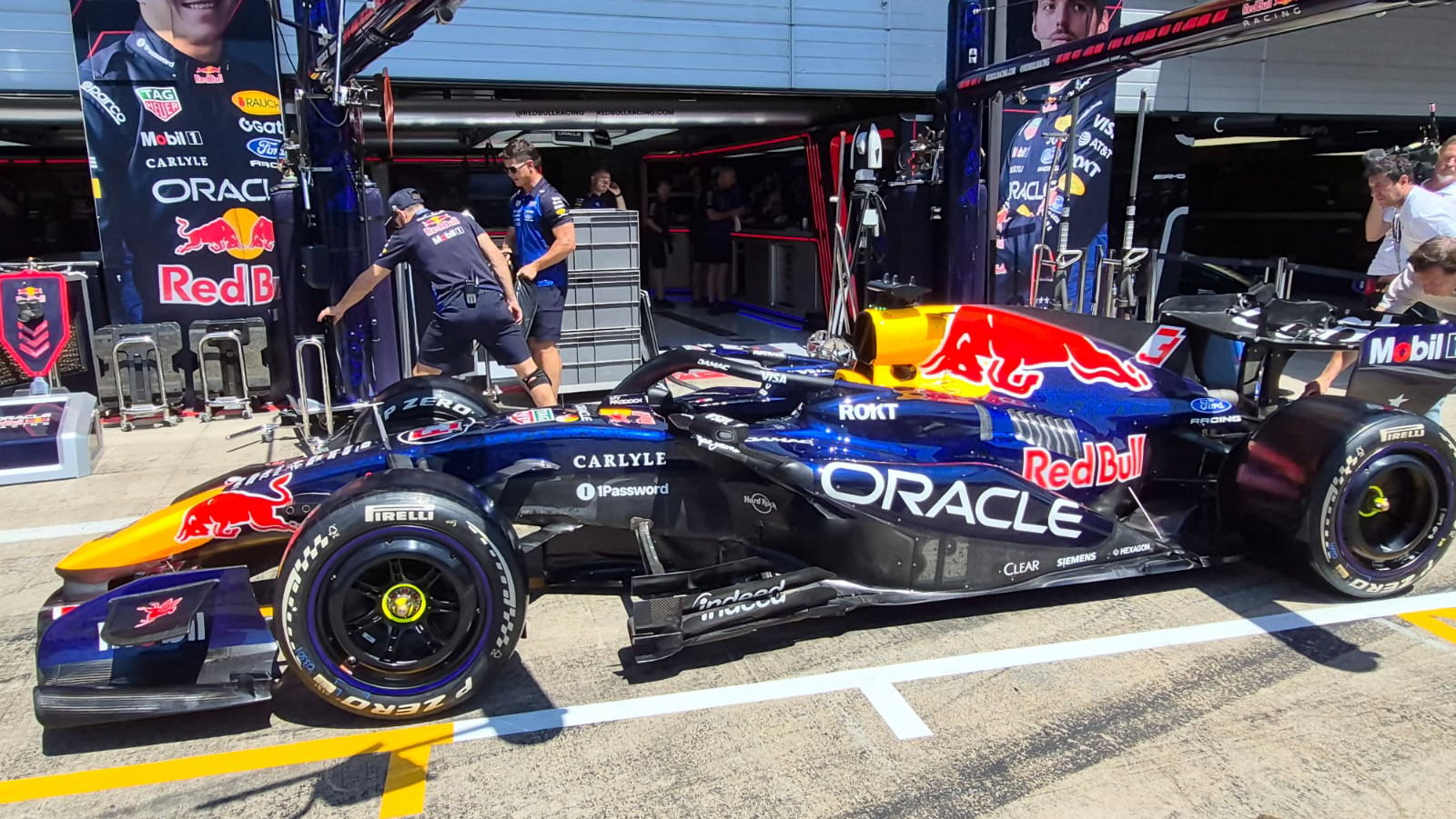 Red Bull's upgraded RB22 (image: Adam Cooper) 