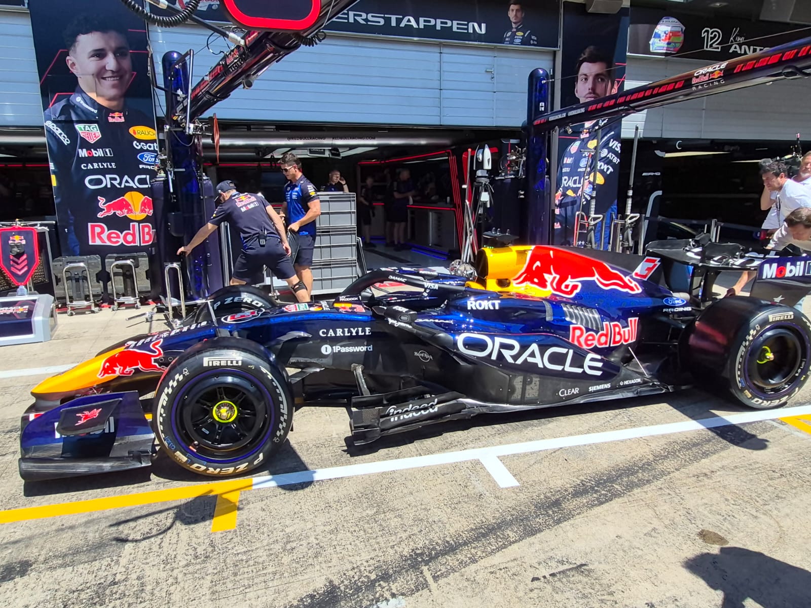 Red Bull's upgraded RB22 (image: Adam Cooper) 