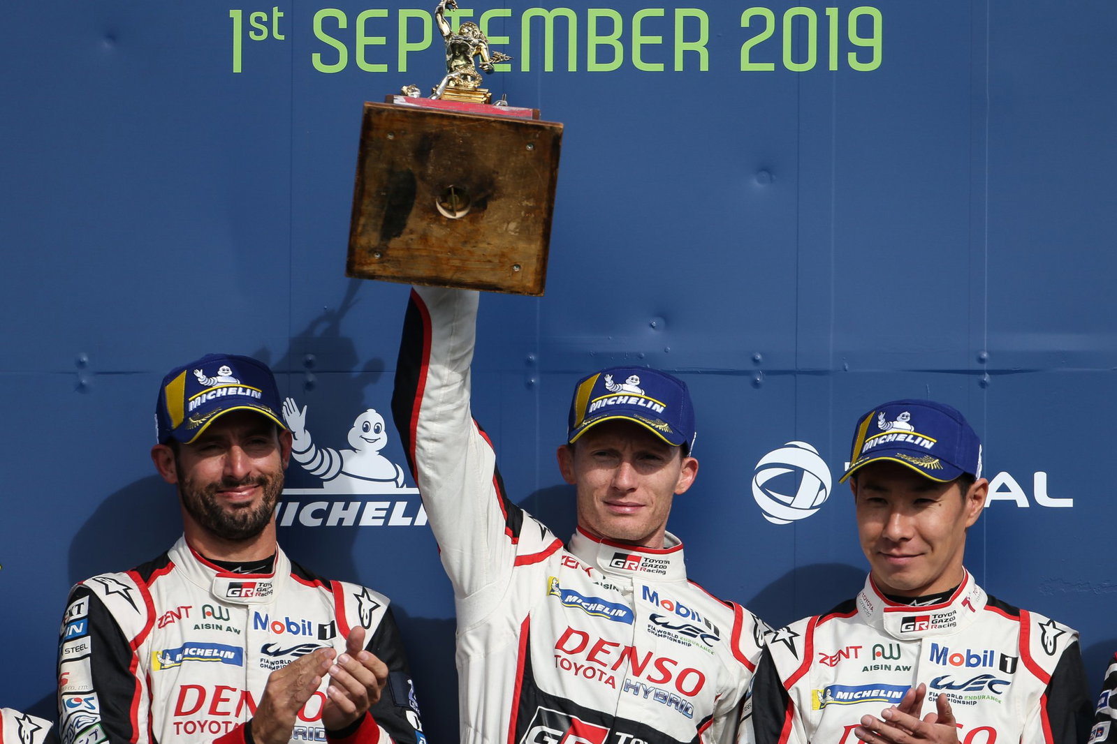 Jose Maria Lopez, Mike Conway and Kamui Kobayashi won the race for Toyota in 2019