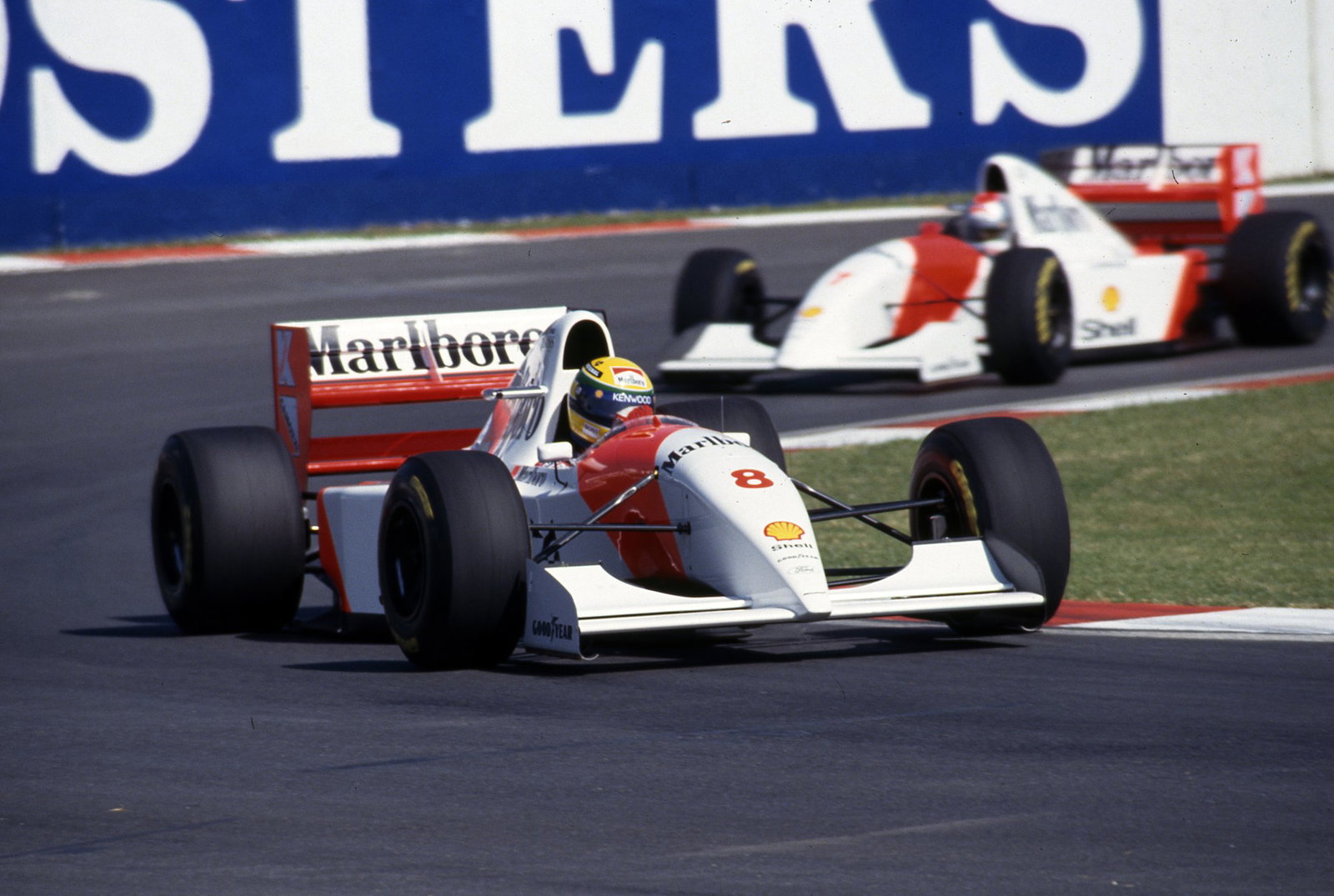 Senna in the 1993 Australian Grand Prix