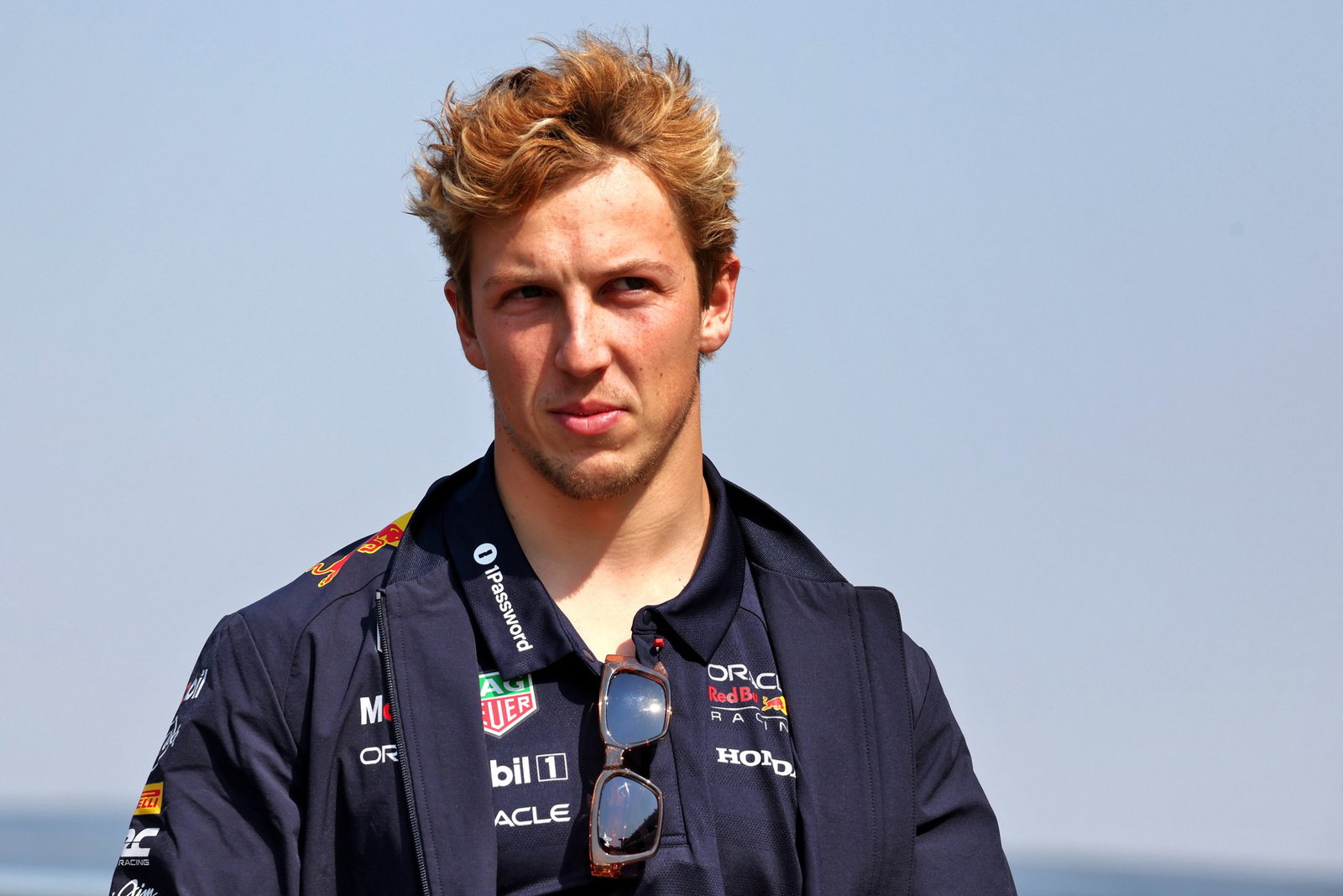 Lawson with Red Bull