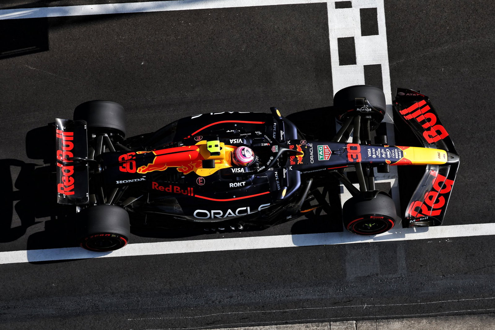 Lawson with Red Bull