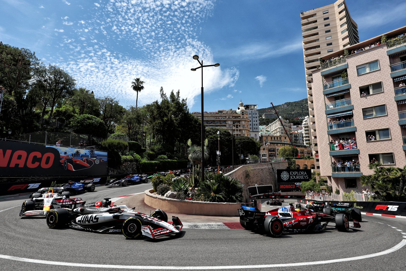 Overtaking is nearly impossible 