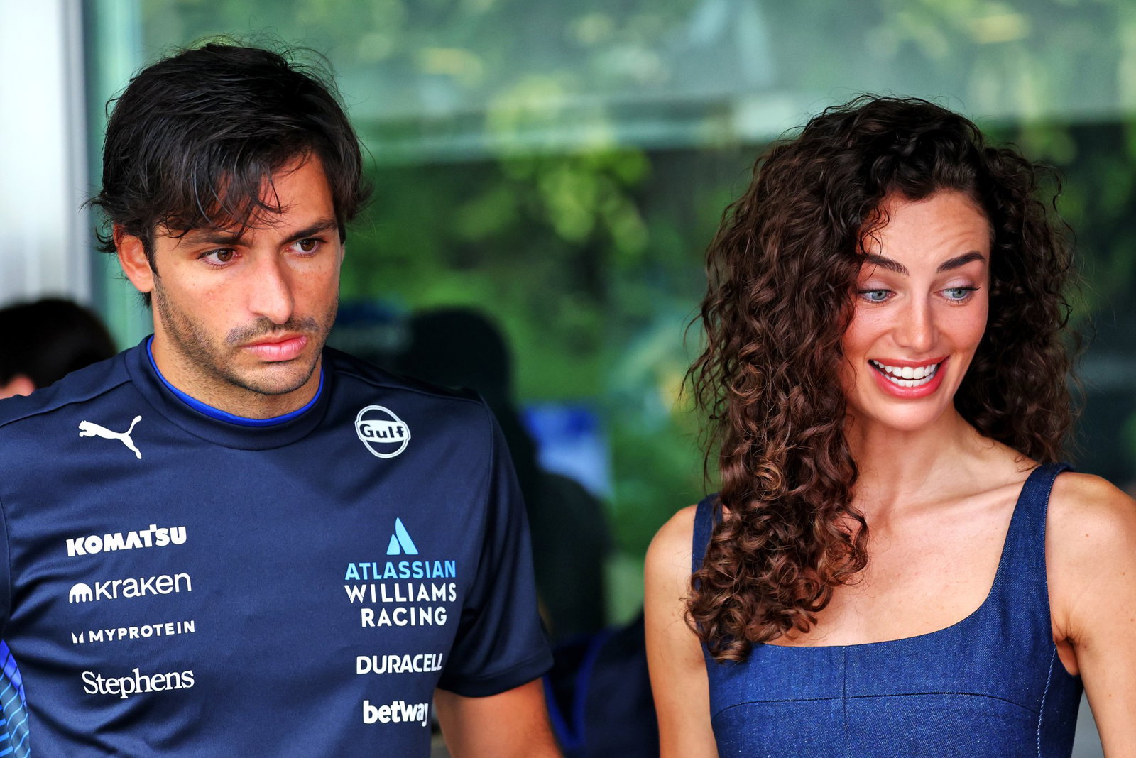 Rebecca has supported Carlos throughout his careers at Ferrari and Williams