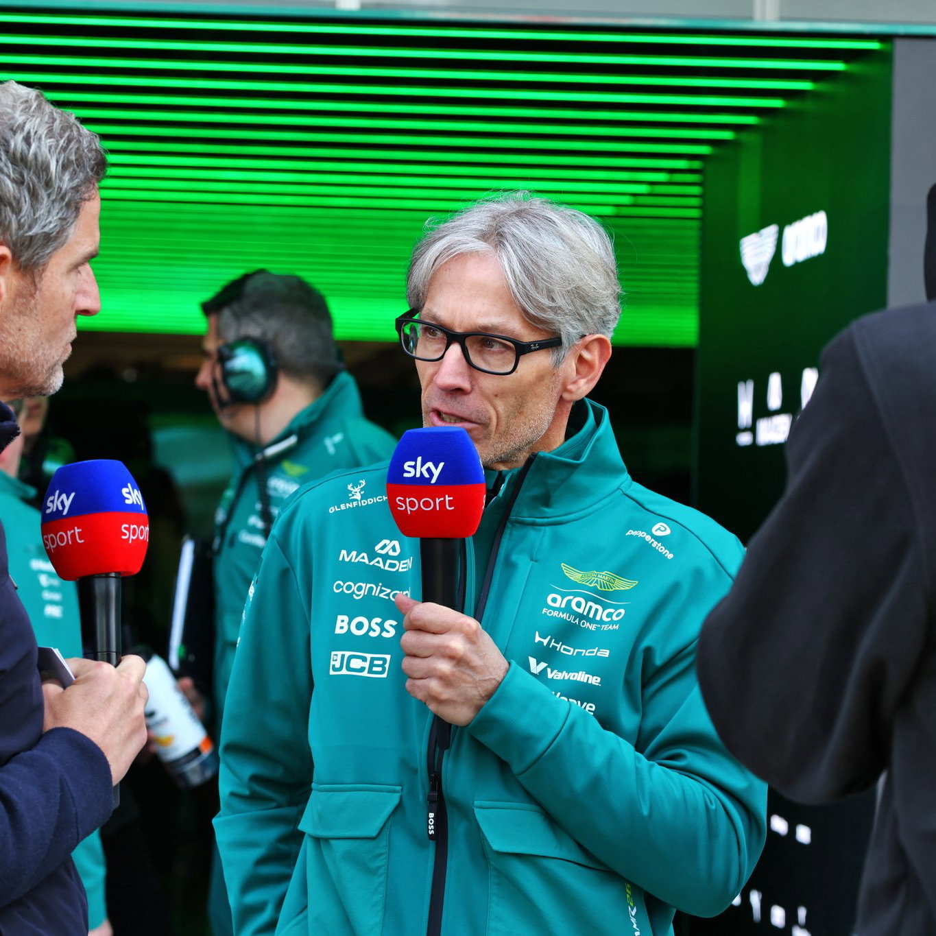 Aston Martin chief trackside engineer, Mike Krack