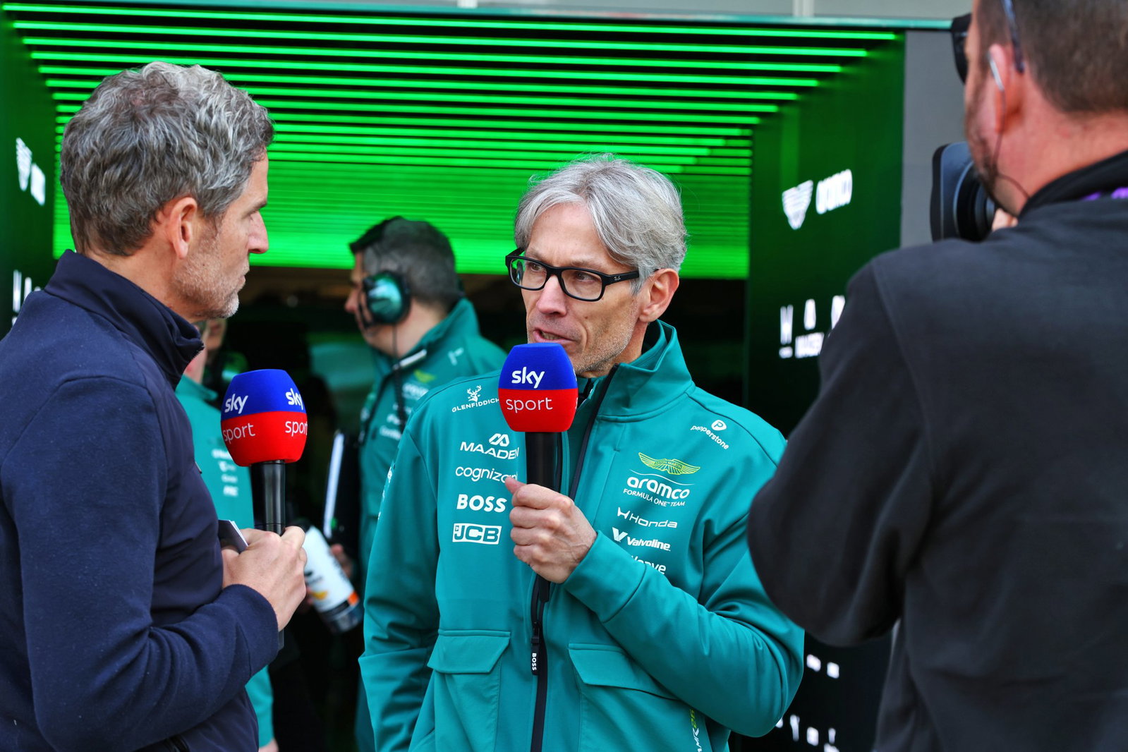 Aston Martin chief trackside engineer, Mike Krack