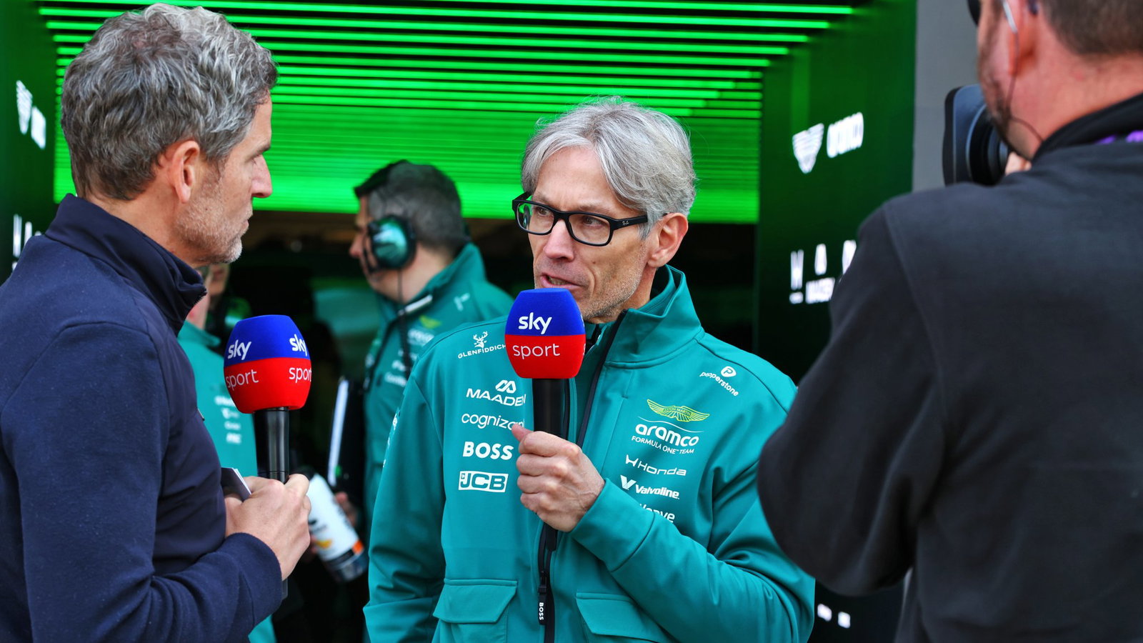 Aston Martin chief trackside engineer, Mike Krack