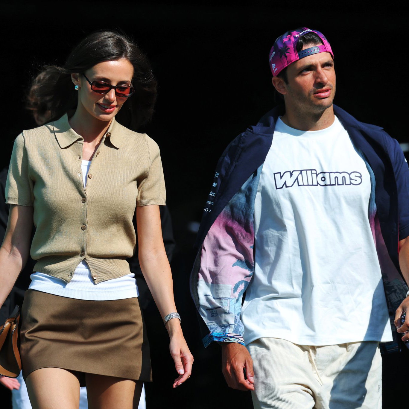 Carlos Sainz has been dating Rebecca Donaldson since 2023