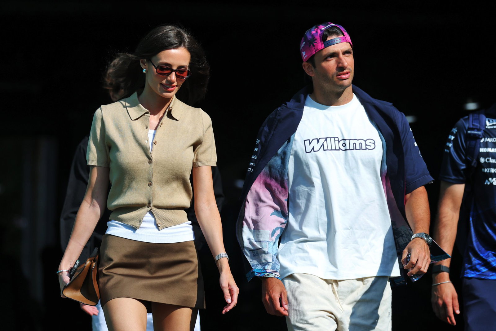 Carlos Sainz has been dating Rebecca Donaldson since 2023