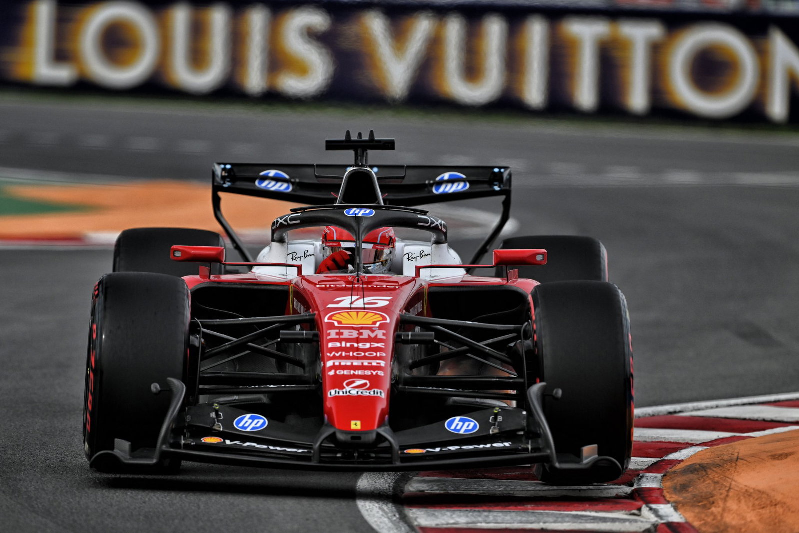Leclerc has contested 155 races with Ferrari 