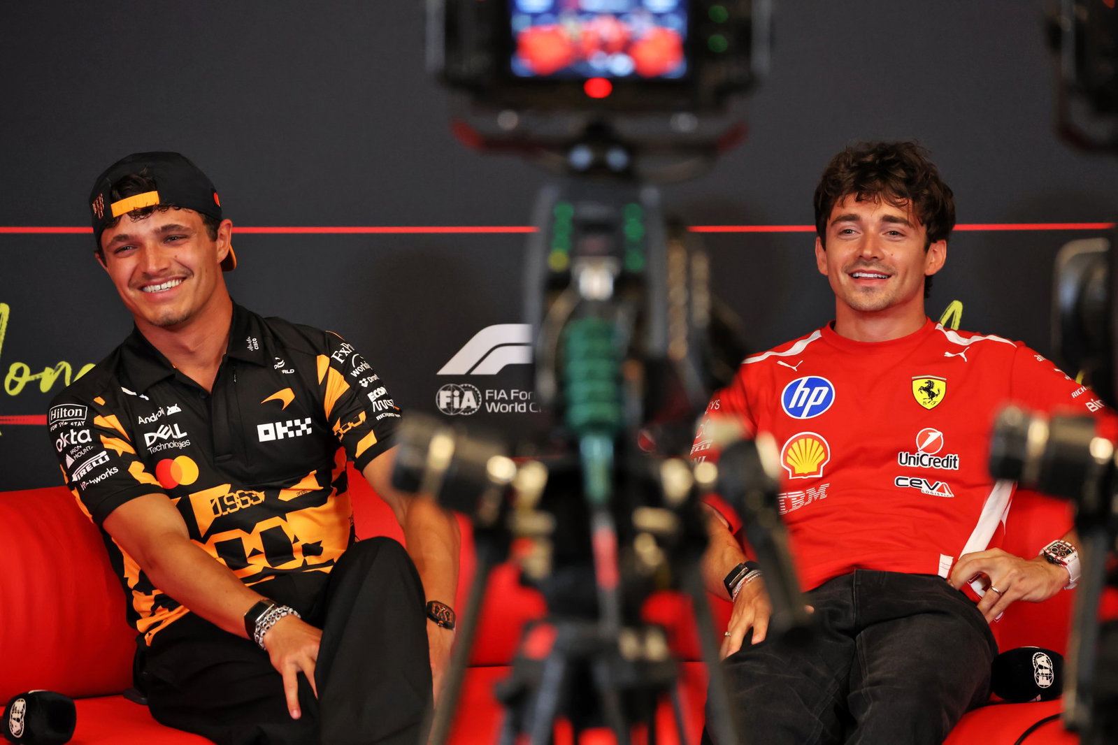 Leclerc disagrees with Norris's prediction 