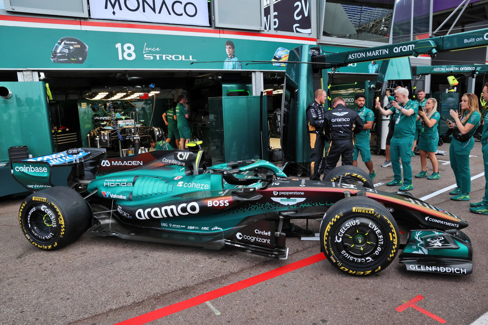 Aston Martin has a special livery for Monaco 