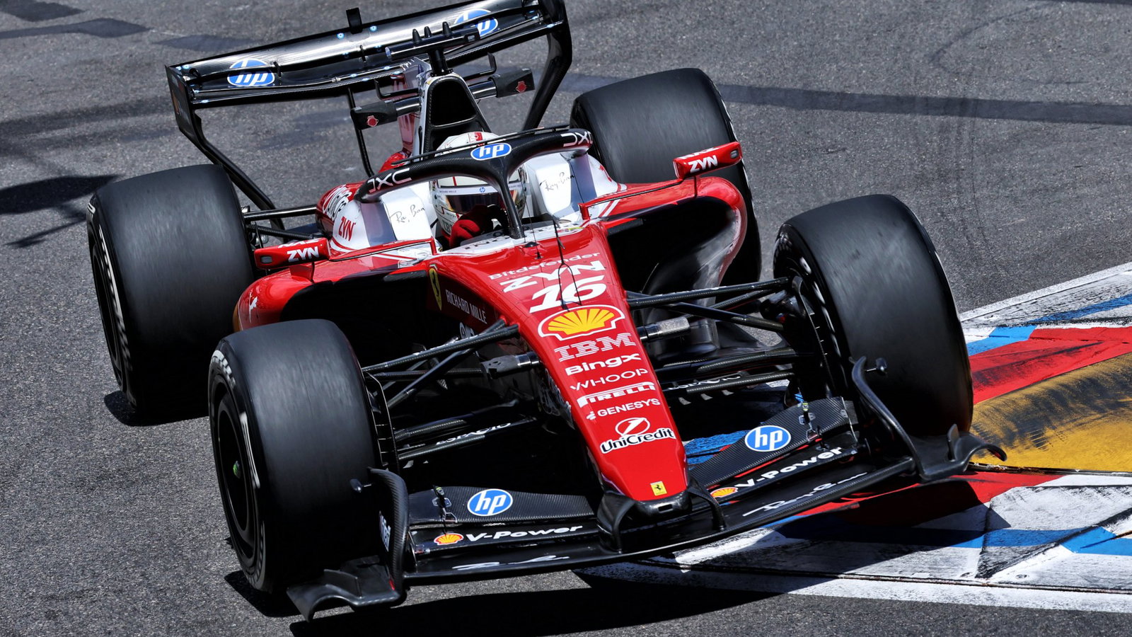 Leclerc signed a contract extension with Ferrari ahead of the weekend