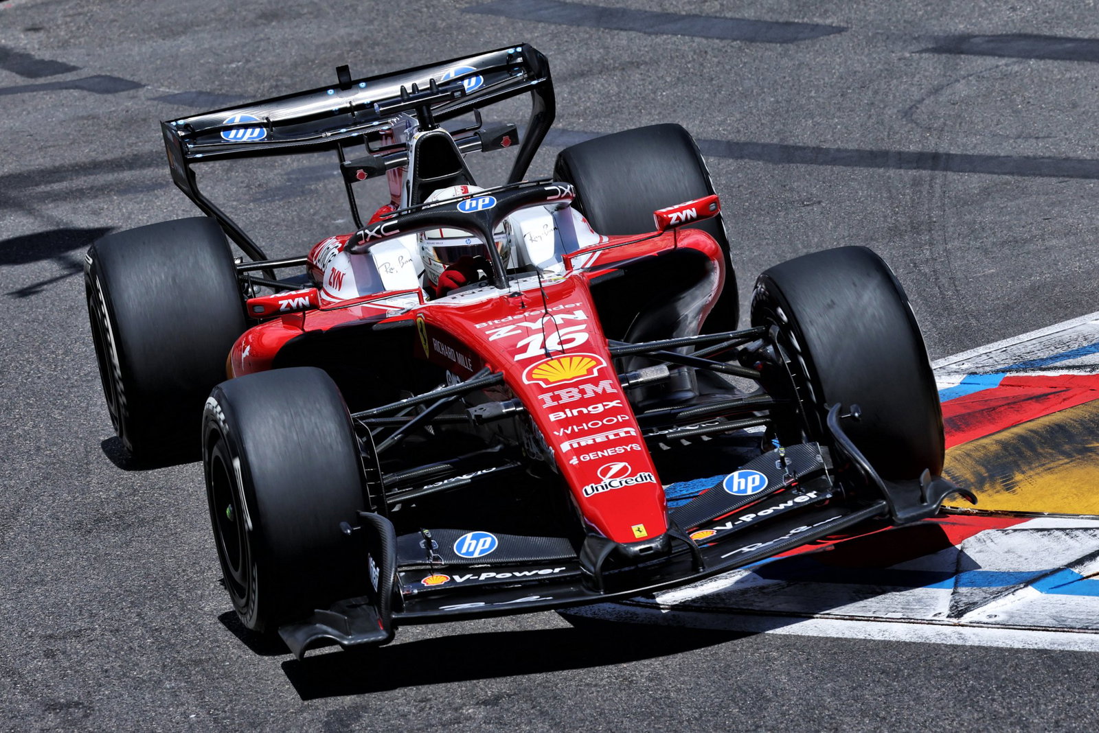 Leclerc signed a contract extension with Ferrari ahead of the weekend