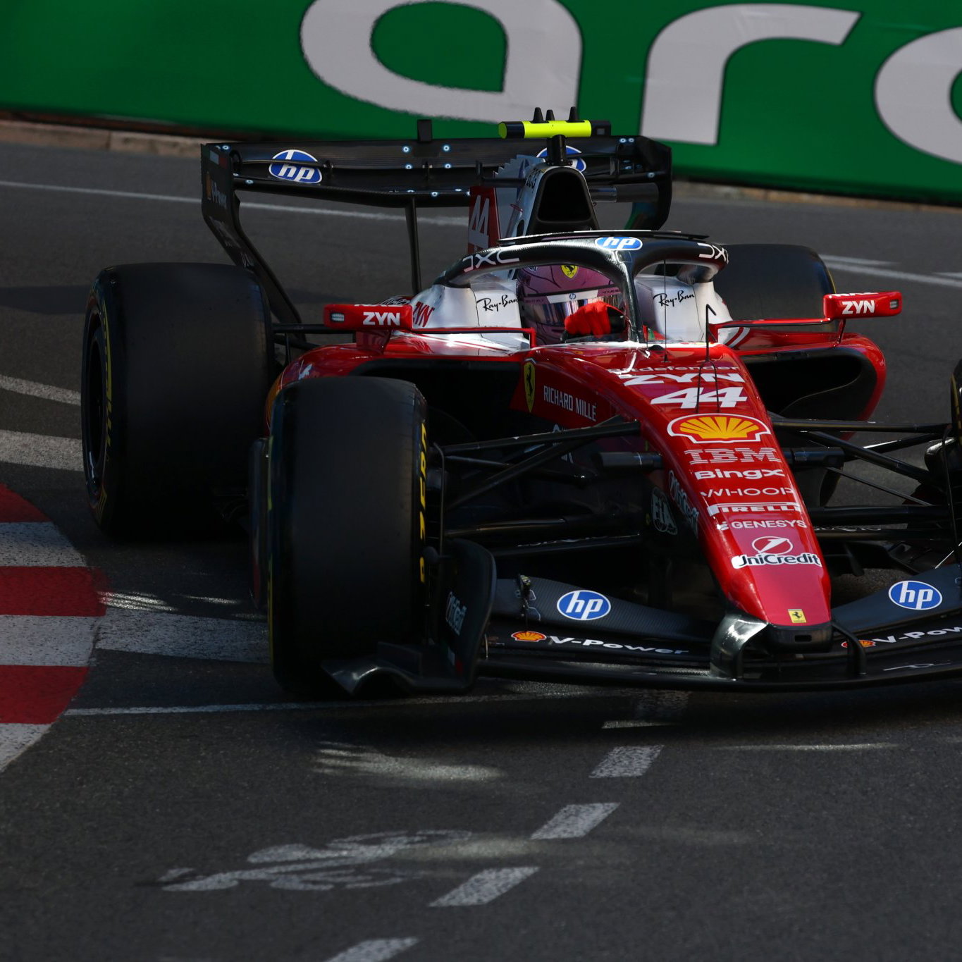 Hamilton and Ferrari look strong in Monaco 