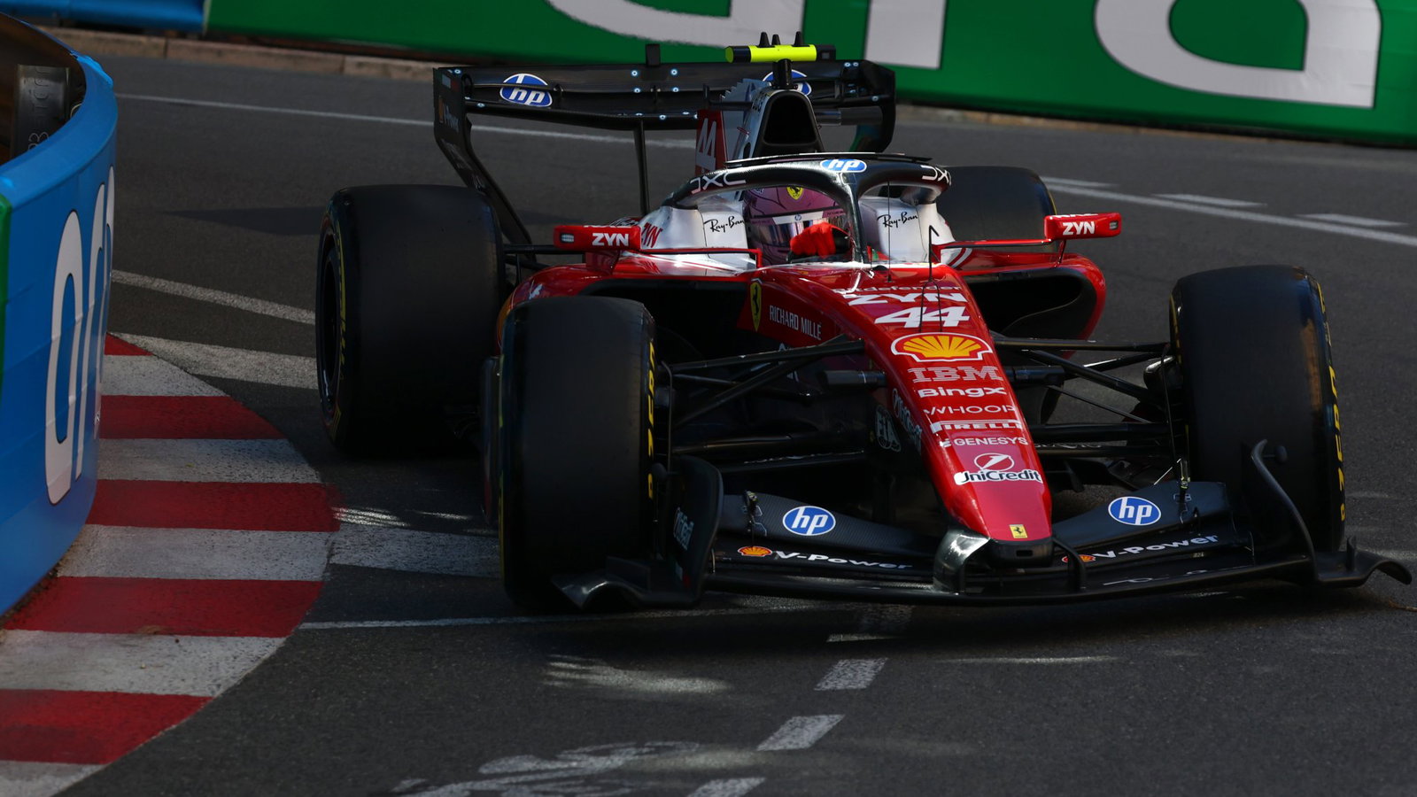 Hamilton and Ferrari look strong in Monaco 