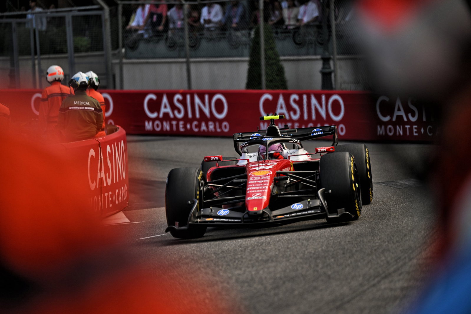 Ferrari has had a strong start to the weekend in Monaco