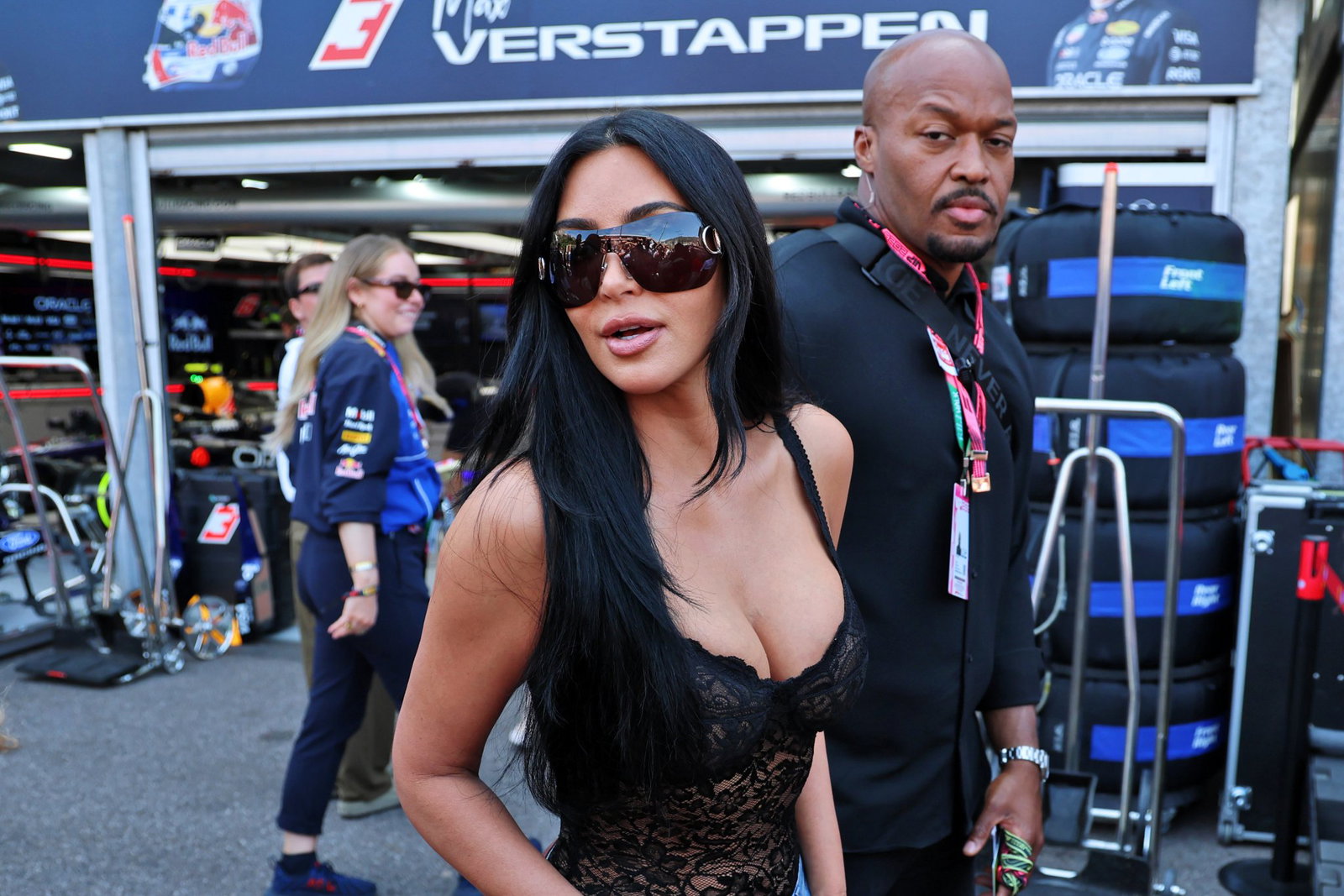 Kim Kardashian makes F1 Monaco GP appearance amid Lewis Hamilton romance  rumours | Crash.net
