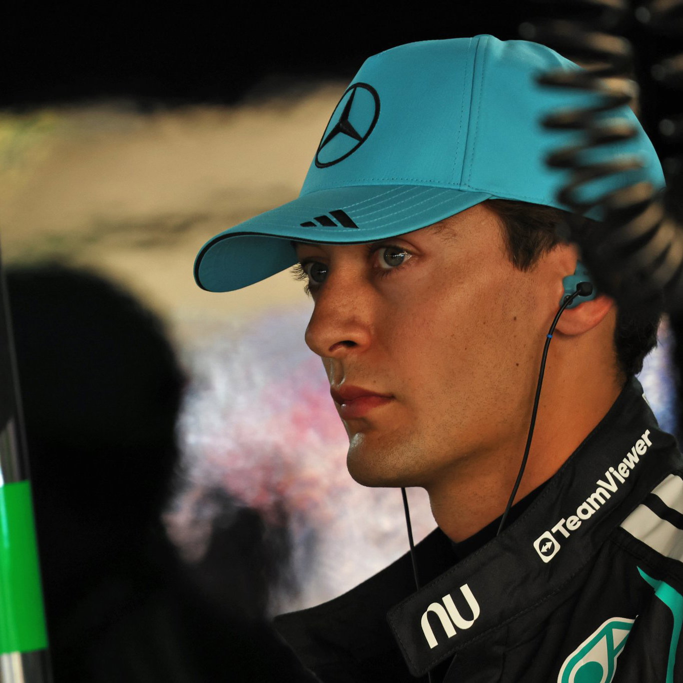 Russell was a disappointed sixth in qualifying