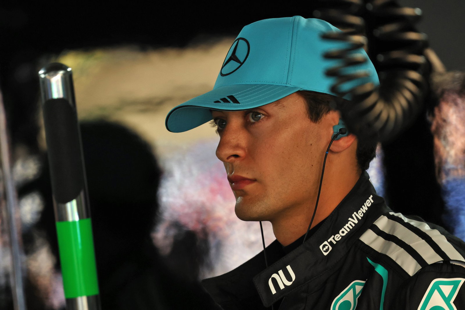 Russell was a disappointed sixth in qualifying 
