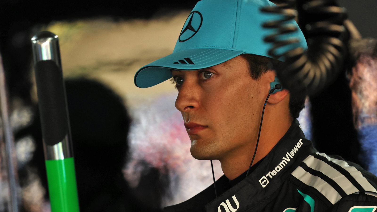 Russell was a disappointed sixth in qualifying