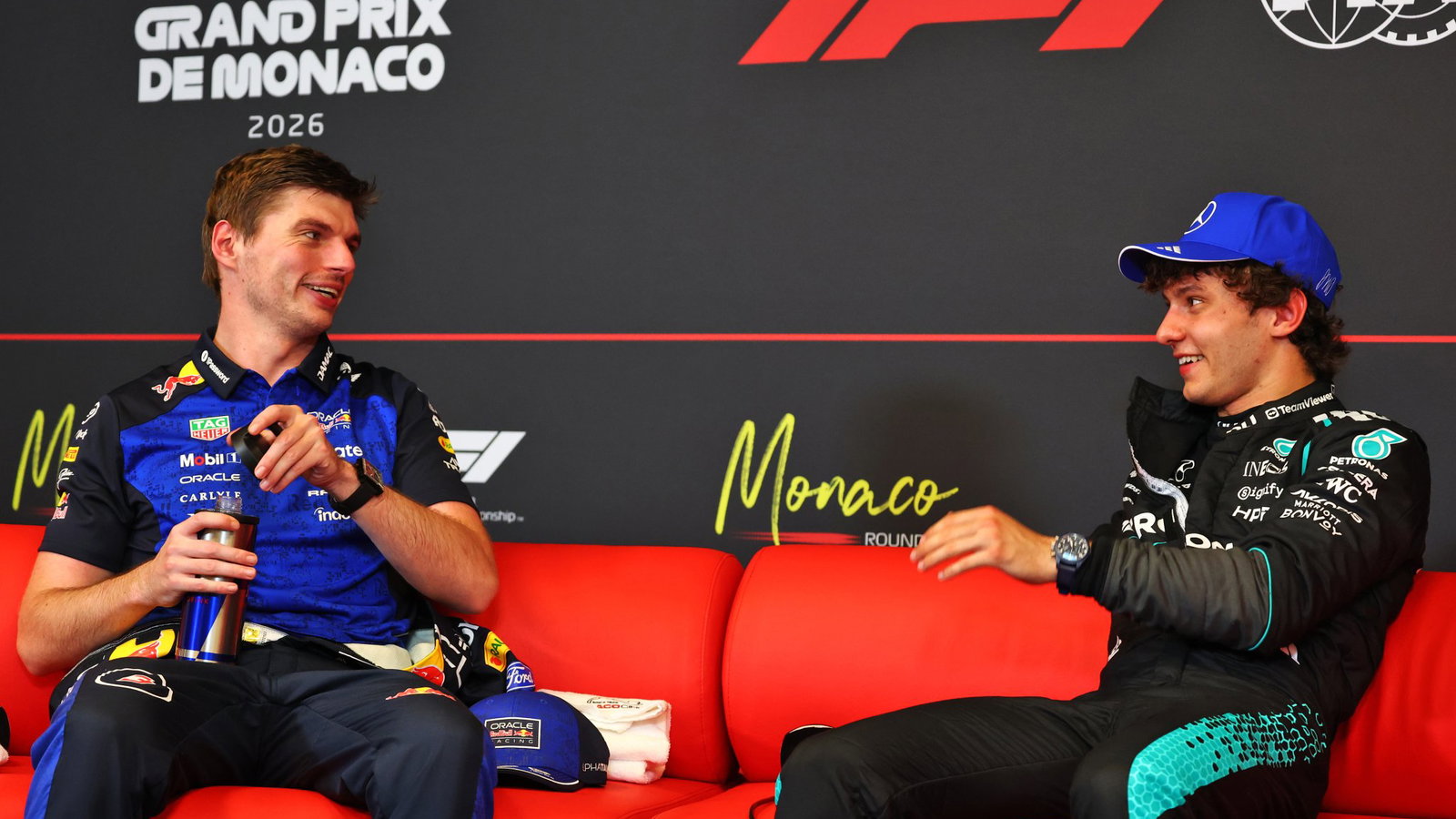 Verstappen and Antonelli in Monaco