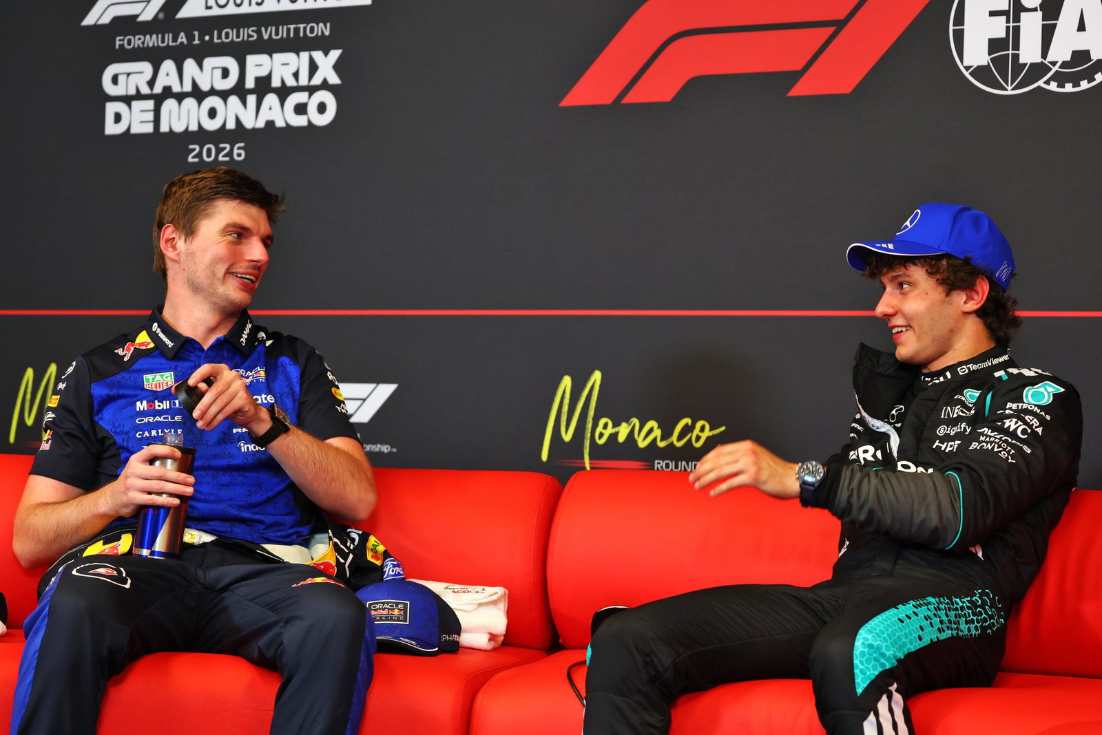 Verstappen and Antonelli in Monaco