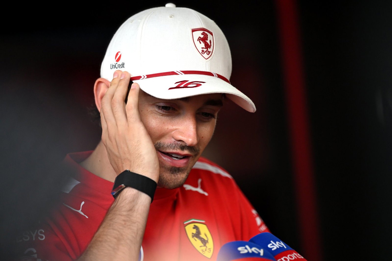 Leclerc has been struggling with his brakes