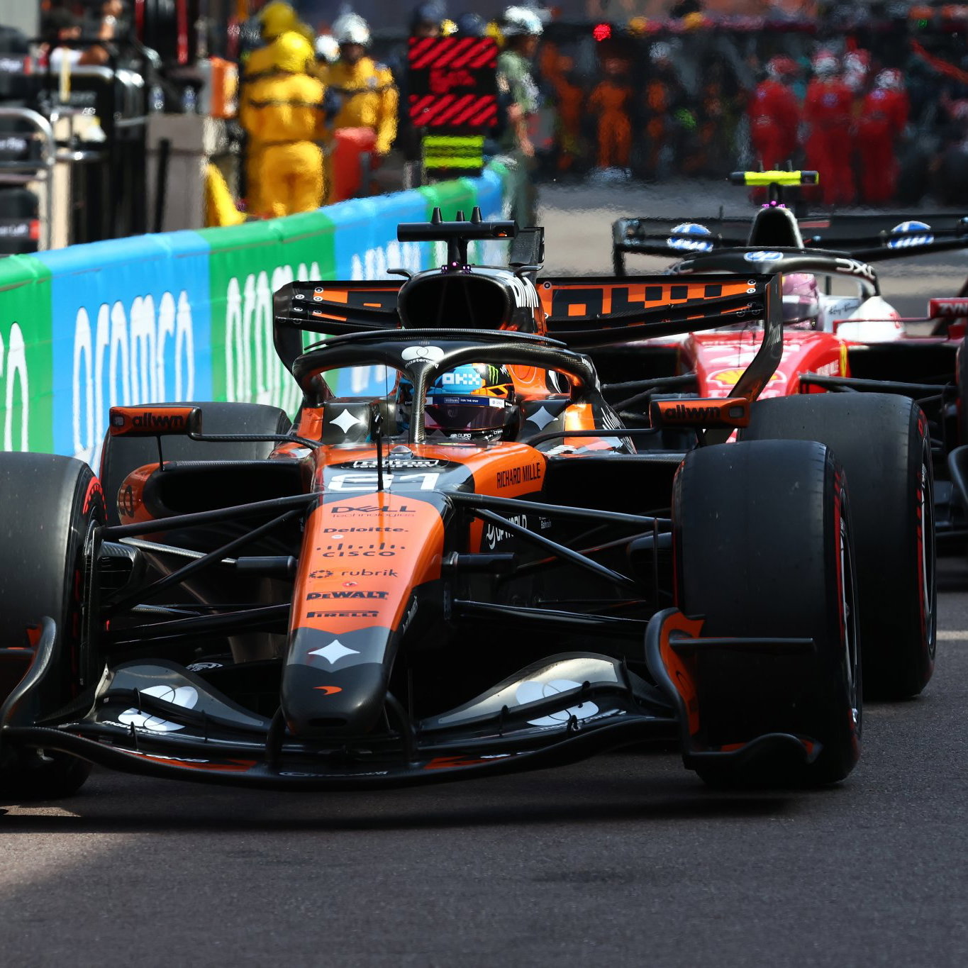 Piastri and Hamilton were among the drivers penalised 