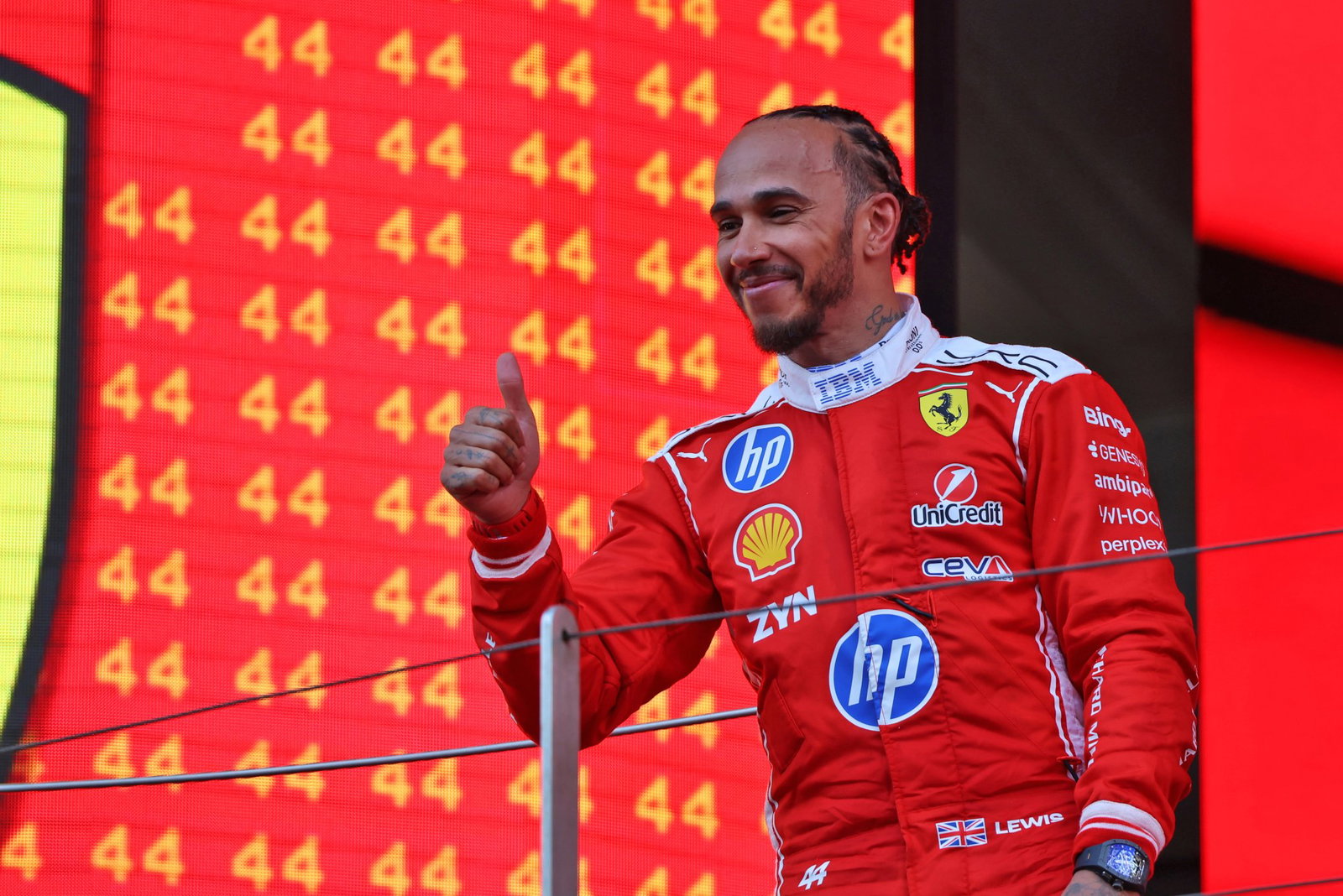 Hamilton has made his best start to a season since 2021