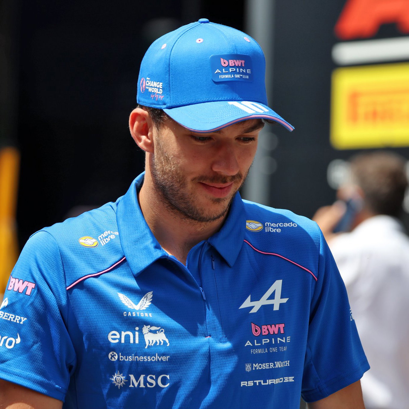 Gasly in Barcelona