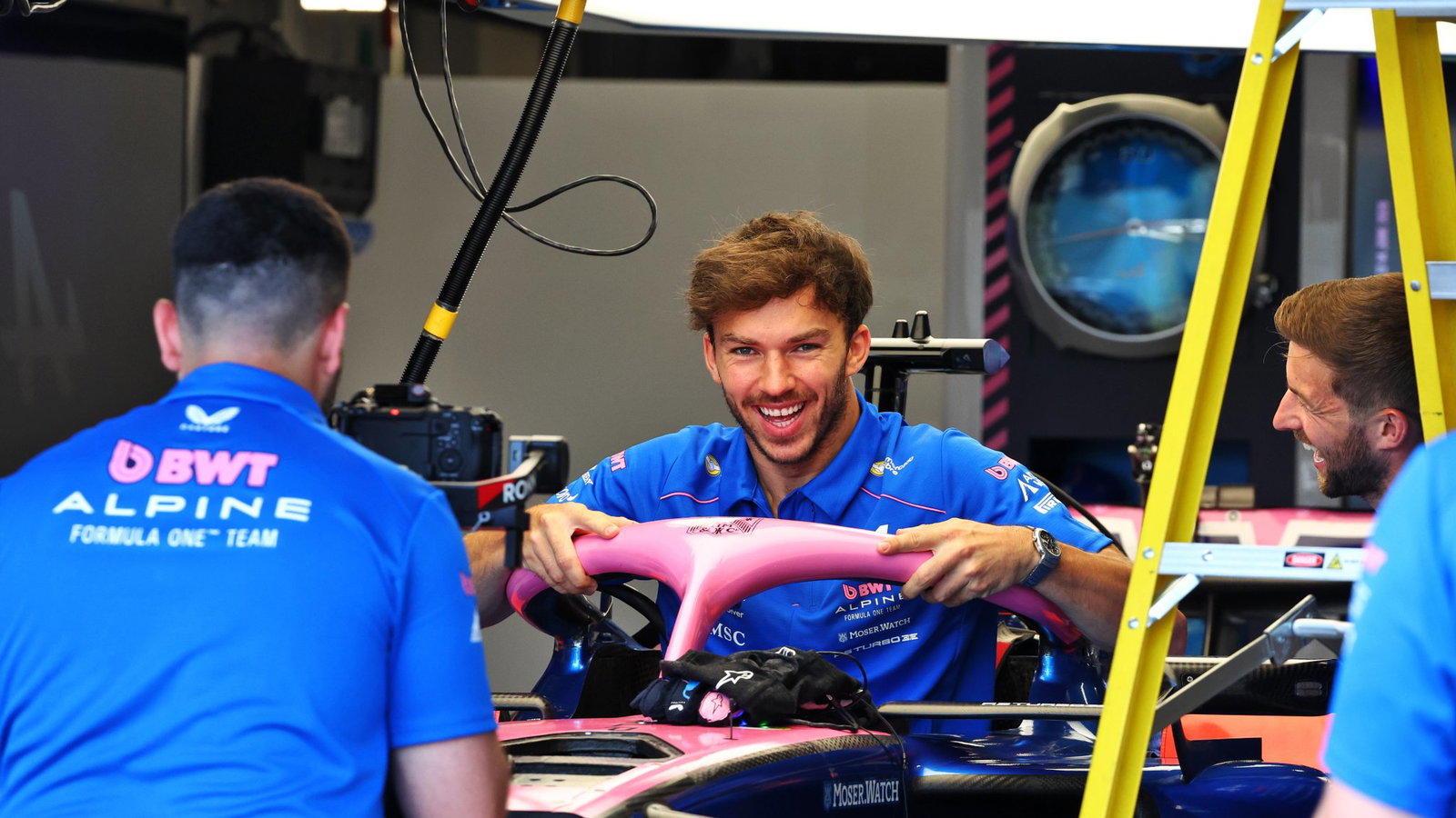 Gasly has been reinstated into third place 