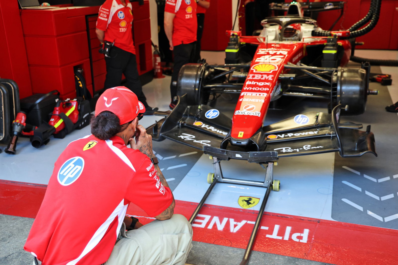 Hamilton in Barcelona