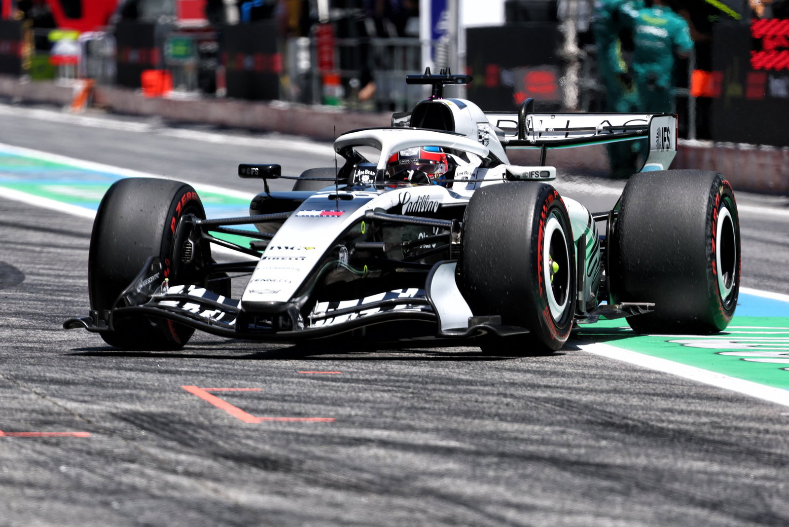 American Herta made his F1 practice debut 