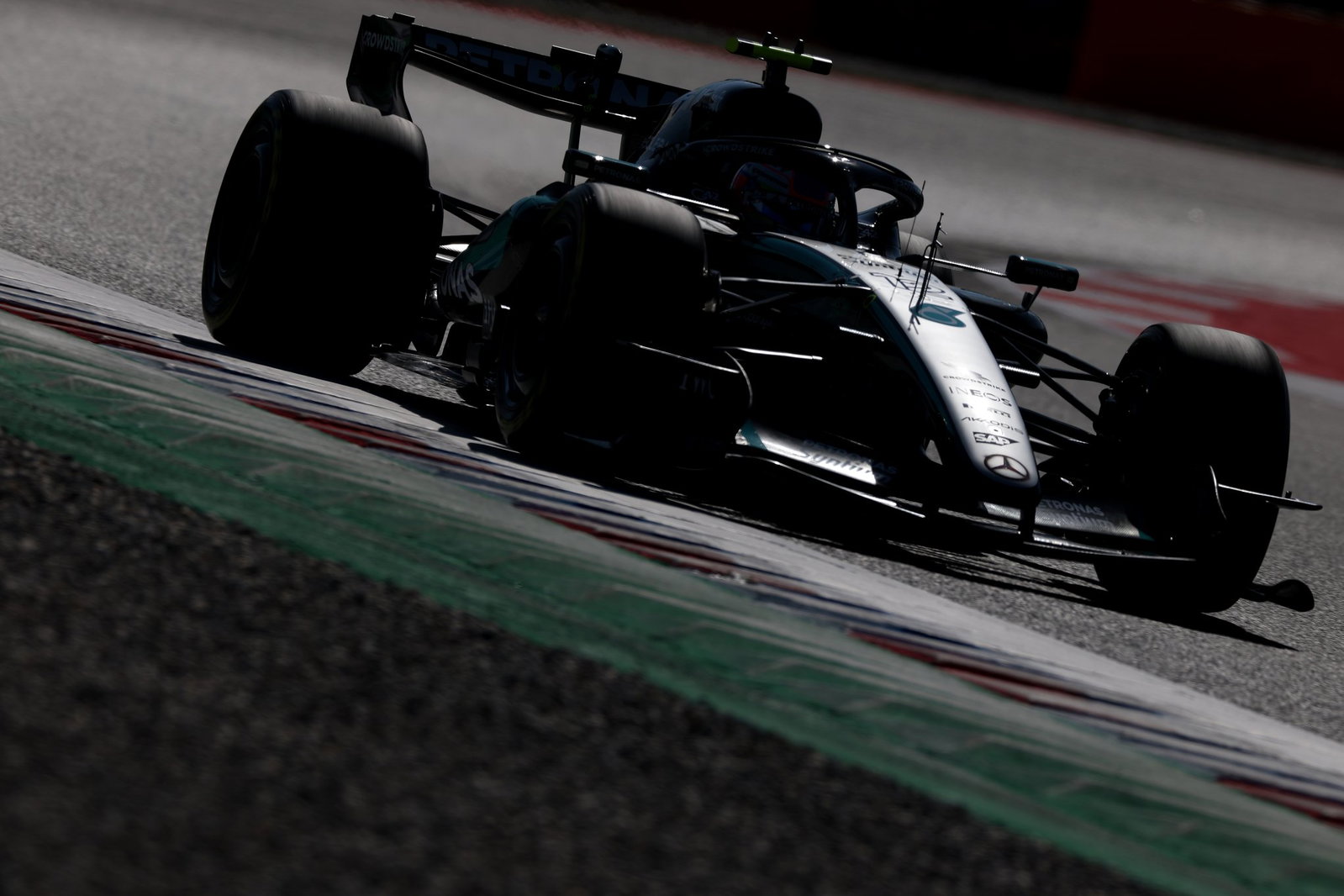 Antonelli ended Friday practice only fifth fastest